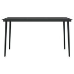 vidaXL Ensemble à manger de jardin 5 Pièces Marron