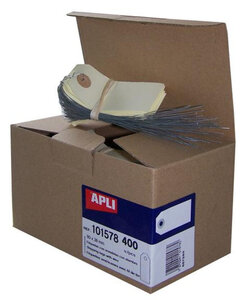 400 Étiquettes Américaines 80X38 + Fil Fer