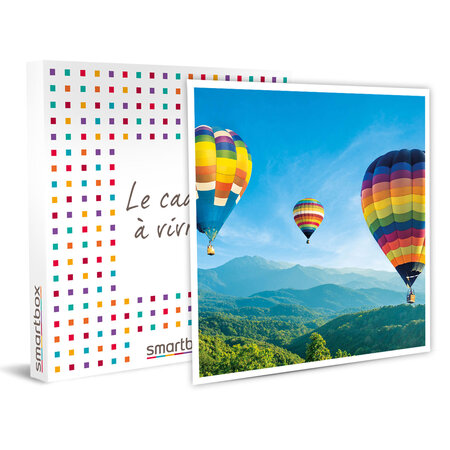 Voyage en montgolfière jusqu’à 3h en france et en europe - smartbox - coffret cadeau sport & aventure