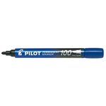 Marqueur Permanent SCA 100 Pointe Ogive Fine / Moyenne Bleu x 3 PILOT