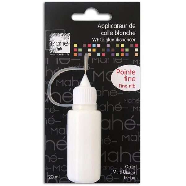 Tube de colle blanche pointe fine - 20 ml