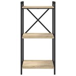 vidaXL Étagère Chêne Sonoma 40 x 30 x 85 cm Bois d'ingénierie