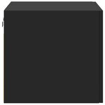vidaXL Armoire murale noir 50x42 5x40 cm bois d'ingénierie