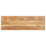 vidaXL Table console 110x35x75 cm Bois d'acacia massif