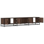 vidaXL Meuble TV chêne marron 210x35x41 cm bois d'ingénierie