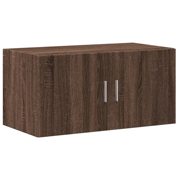 vidaXL Armoire murale chêne marron 80x42 5x40 cm bois d'ingénierie