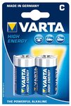 Blister de 2 piles alcaline LongLife Power Baby (C/LR14) VARTA