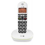 Téléphone sans fil senior doro -phoneeasy 100w - blanc