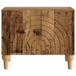 vidaXL Table basse Bois ancien 49 x 50 x 40 cm Bois d'ingénierie