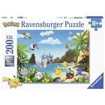 Puzzle 200 p xxl - attrapez-les tous ! / pokémon