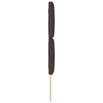 Tête de Lit LED vidaXL Design en Blocs de Diamant Marron Foncé 80 cm Tissu