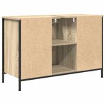 vidaXL Meuble sous-vasque avec tiroirs chêne sonoma 90x34 5x60 cm