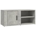 vidaXL Meubles TV 2 Pièces Gris béton 80x31 5x36 cm Bois d'ingénierie