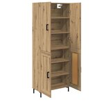 vidaXL Haut Armoire Montage mural Chêne artisanal 69 5 x 34 x 180 cm