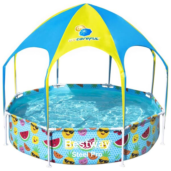 Bestway Piscine hors sol pour enfants Pro UV Careful Acier 244x51 cm