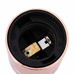 vidaXL Douilles de lampe 2 Pièces bronze or rose E27