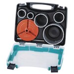 wolfcraft Jeu de scie cloche 7 Pièces 33/53/68/73/83 mm 3464000