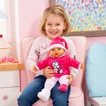 Bayer Design 93841AA - Poupon Bébé Docteur fonctionnel 38cm avec des yeux qui se ferment