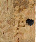 vidaXL Table de chevet 50x33x60 cm bois de manguier massif