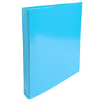 Classeur A4 4 anneaux 30mm Iderama, bleu clair EXACOMPTA
