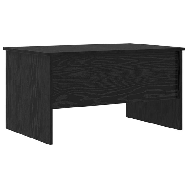 vidaXL Table basse Chêne noir 80 x 50 5 x 42 5 cm Bois d'ingénierie