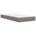 vidaXL Cadre de lit 80 x 200 cm Taupe