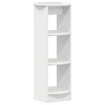 vidaXL Meuble d'appoint Blanc Brillant 40 x 40 x 100 cm
