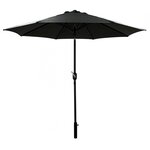 Parasol droit rond eko 2.5 m