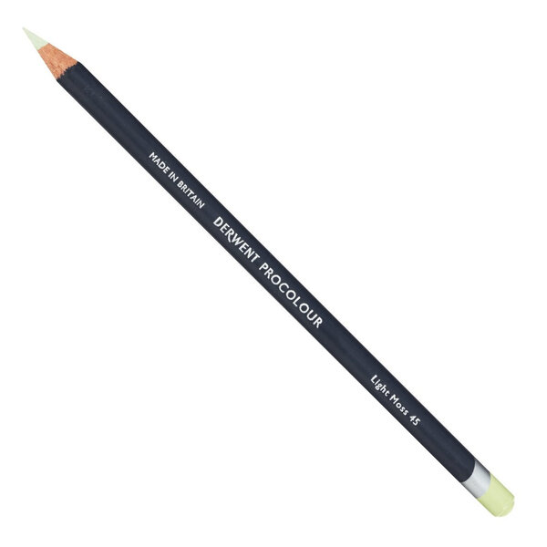 Crayon de couleur Derwent Procolour Vert mousse clair 45