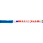 Marqueur Peinture 751 Bleu 1-2 mm x 10 EDDING