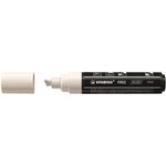 Marqueur pointe large FREE acrylic T800C 4-10mm blanc x 5 STABILO