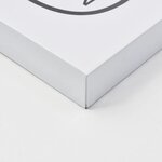 DESQ Calendrier mensuel magnétique sans cadre 40x50 cm Blanc