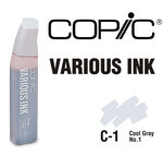Encre Various Ink pour marqueur Copic C1 Cool Gray No.1