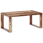 vidaXL Table à manger 180x90x76 cm Bois massif