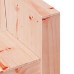 vidaXL Canapé de jardin 2 places 134x60x62 cm bois massif de douglas