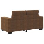 Canapé amoureux vidaXL Marron 120 cm en simili cuir