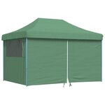 vidaXL Tente de fête Vert 279 x 410 x 315 cm Tissu Oxford