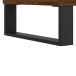 vidaXL Armoire salle de bain chêne marron 80x33x60cm bois d'ingénierie