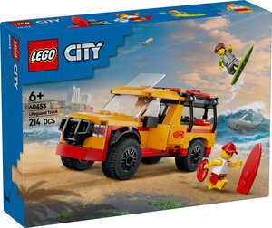 LEGO City - Véhicule de Secours de Plage 60453 pour Enfants