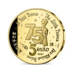 Le petit prince monnaie 5€ or 1/2g