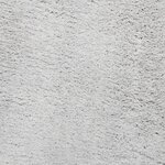 vidaXL Tapis HUARTE à poils courts doux et lavable gris Ø 200 cm