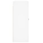 vidaXL Armoire murale blanc 69 5x34x90 cm bois d'ingénierie