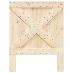 vidaXL Tête de lit 80x104 cm bois massif de pin