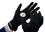 Gants en coton noir leuchtturm taille L (367873)