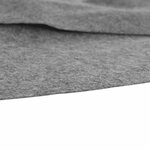 vidaXL Bâche de piscine gris clair Ø550 cm géotextile polyester