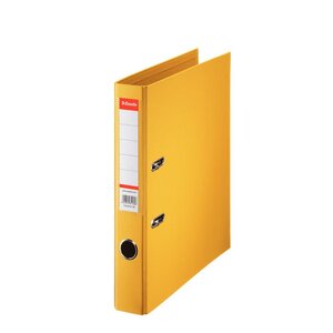 Classeur à levier plastique Standard A4 Dos 50 mm Jaune ESSELTE