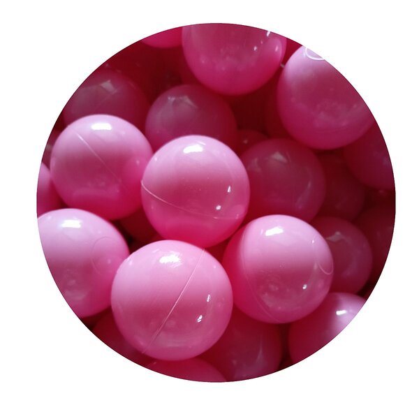 Balles 50 pièces couleur rose