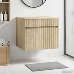 vidaXL Cabinet de Salle de Bain Mural Chêne Sonoma 59 x 44 5 x 50 cm
