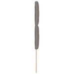 vidaXL Tête de lit avec des lumières à LED Réglable Taupe 100 cm tissu
