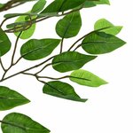 vidaXL Plante artificielle ficus 1260 feuilles 200 cm vert